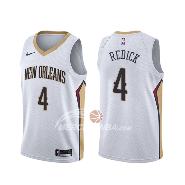 Maglia New Orleans Pelicans J.j. Rossoick Association Bianco